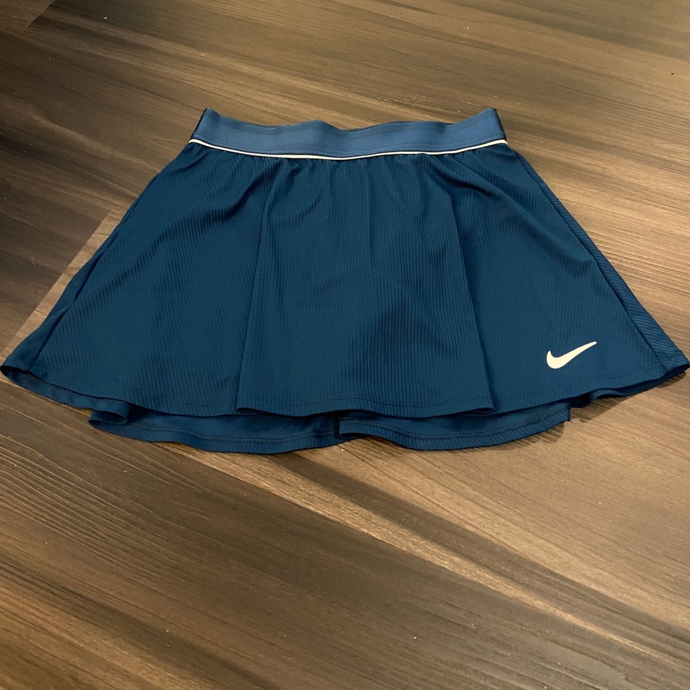 blue nike tennis skirt